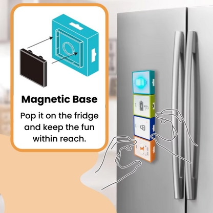 Click'n'Create ElectroBlocks Duplo-Compatible Electronic Kits for Kids Magnetic Base