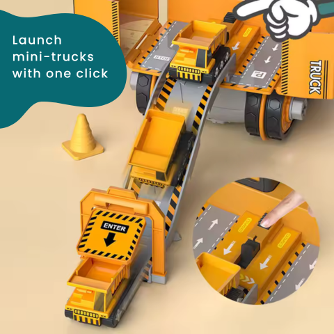  Kids Tool Set: Construction Engineering Toy with Electric Drill | STEM Button