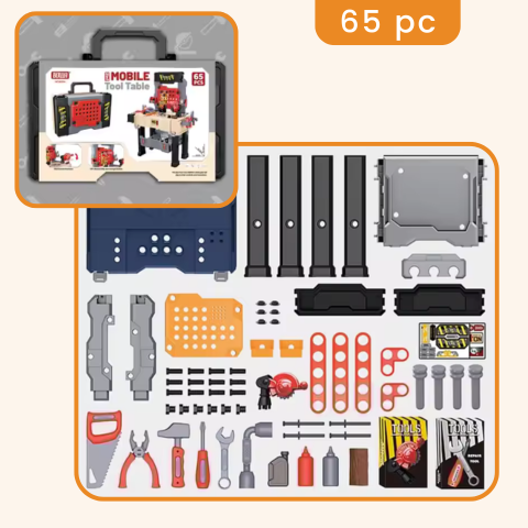 Kids Tool Bench: Realistic Toddler Tool Set & Transformable Kids Bench Features