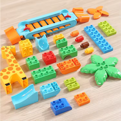 Musical Marble Run Set Feature Blocks Sample