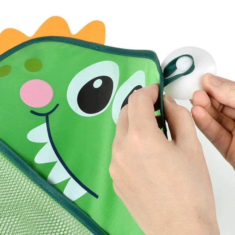 Animal Bath Toy Storage Bag Suction Cups
