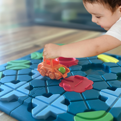 SmartRoute Kids Logic Puzzle Feature